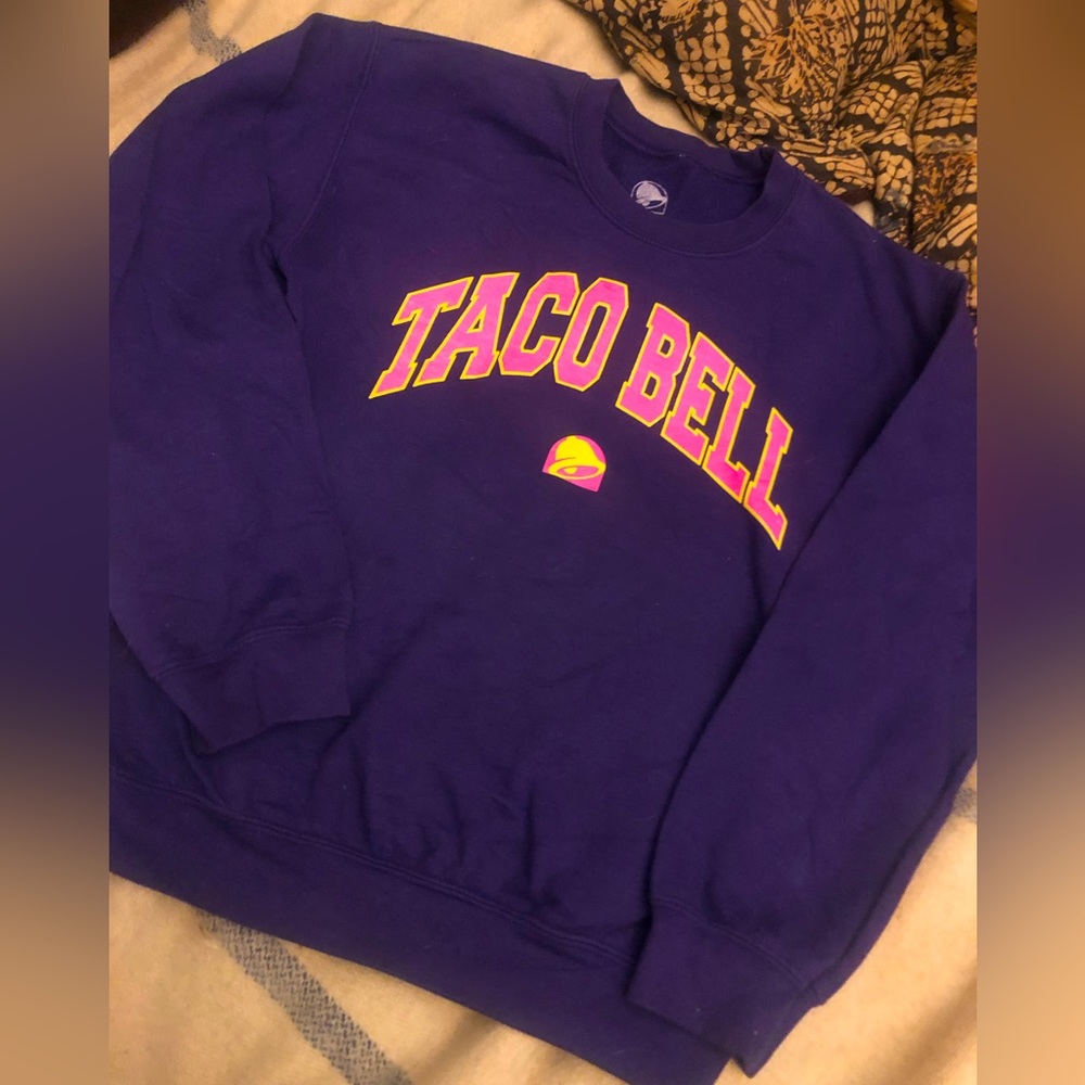 Taco Bell Sweat Shirt - Size S